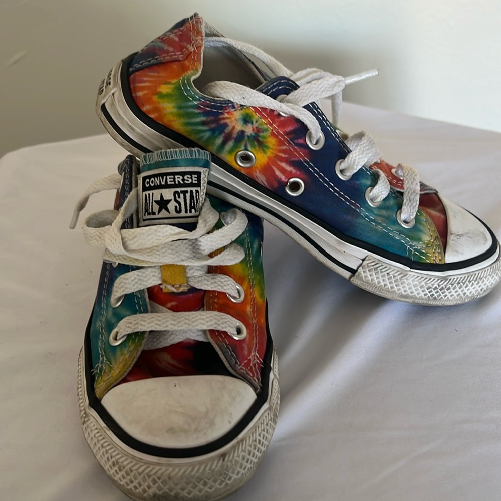 Multi colored converse